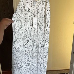 Spotted Slip dress